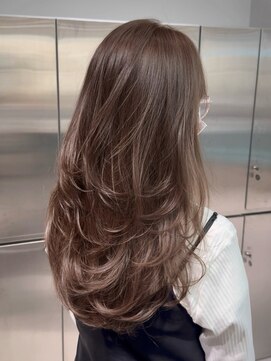 ロンドウル 熊本(Lond ulu) 韓国ヘア/ブリーチなし/顔周りカット/レイヤーカット/