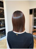 切りっぱなしボブ 外ハネ