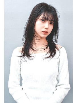 ブッシュ ユメリア徳重店(BUSH) 【コテ巻き風パーマ】レイヤーワンカールコテ巻き風パーマ