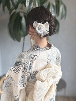 ブラン バイ アールオー(Blan by Ro)&nbsp;可愛い浴衣ヘアセット