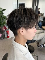 エルマーク 立川(L-MARK)&nbsp;フェザーパーマ/ニュアンスパーマ/センターパート/メンズ