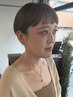 【丸く収まる大人ショートがawaiで叶う☆】カット+艶カラー+トリートメント