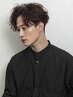 【men's限定・ナチュラルスタイルに】Cut＋ニュアンスパーマ+眉毛cut￥10750