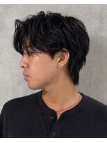 ハイプ マン 藤沢(HYPE MAN)&nbsp;フェザーパーマ毛流れパーマセンターパートニュアンス藤沢