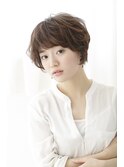 大人ウェーブショート