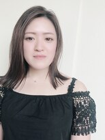 ヘア ミーツ ドレス プレローマ(HAIR meets dress pleroma)&nbsp;ウェッティな切りっぱロブ