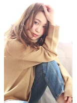 ソア 武蔵小杉(SOAR) ひし形小顔耳かけ大人かわいいくせ毛風グラマラスふわミディ