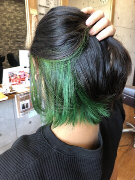 フェブリエ(hair design fevrier) インナーカラー