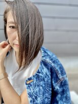 エイム(AME)&nbsp;パーソナルカット　馴染み白髪ぼかしカラー