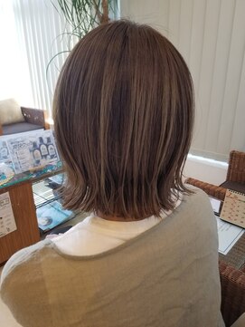 ヘアー リッツ 武豊店(Hair Ritz) ハイライトボブ