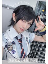 アフィーロ(ACHFILO)&nbsp;岡田奈々ちゃんのショートマッシュの小顔ヘアスタイル