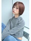 「NUDE」#小顔 大人かわいい フレンチボブ ナチュラルボブ