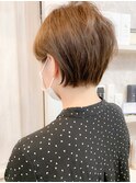 福山市 ショートボブ人気caaryくびれのあるシ丸みョート