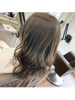 ネコ 稲毛(neco)&nbsp;カーキアッシュ【稲毛/稲毛駅/縮毛矯正/千葉/千葉駅】