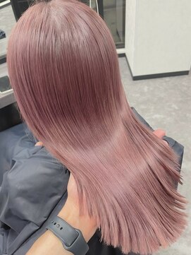 スターズ 川越店(STARS) 艶髪 スモーキーピンク　ピンクベージュ　グレージュ