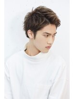 ベイルーム(BAYROOM by HONEY omotesando) スーツ短髪ツーブロック束感モテる黒髪シークレットパーマ流行