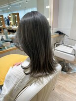 ネオリーブ チロル 横浜西口店(Neolive CiroL.)&nbsp;大人可愛い　韓国風　上品グレージュヘア