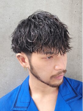 フィフス 原宿(fifth) 波巻きパーマメンズマッシュ刈り上げツイストスパイラルパーマ