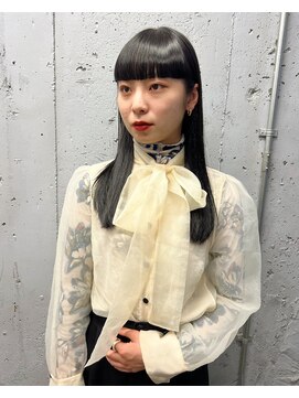 タロ(TALO) 【TALO】ワイドバング×ストレート