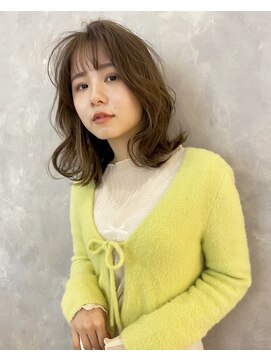 ラフィネ 成増店(raffine) くすみグレージュ【成増美容室】東武練馬/赤塚/成増/和光/志木