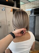 ラフ(LAFF)&nbsp;#黒髪#ボブルフ#ネビージュ#小顔#ワンレン