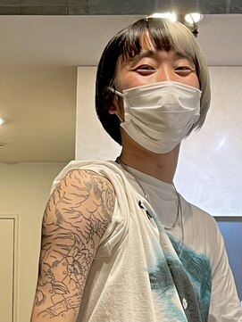 ザ オーダー(THE ORDER) 【至高のカットカラー】超！！個性！！メンズツートン