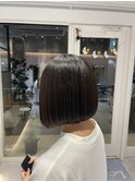 前下がりボブ