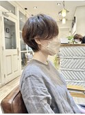 耳かけマッシュショート/佐野ショート【綾瀬/北千住/亀有】