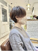 アデプト 綾瀬店(adept)&nbsp;耳かけマッシュショート/佐野ショート【綾瀬/北千住/亀有】