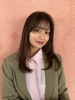 顔まわりレイヤーカット