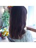 (しっかりケア)FLOWDIA(ホームケア付き)カット・カラー・パーマコース￥22000