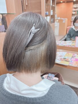 プレッソヘアー Presso hair チラ見えインナーカラー
