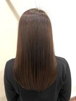 リノナ(Linona)&nbsp;☆小顔効果カット インナーカラー グレーベージュ 髪質改善 韓国