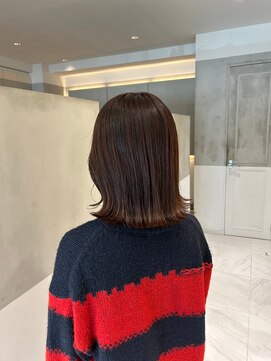 ガリカ(Gallica kinshicho) <haruka>顔まわりレイヤーに切りっぱなし結べるくびれボブ