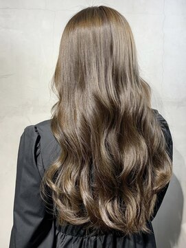 アリュウル 表参道(ALLURE) 大人可愛い艶カラー＊オリーブグレージュ/暗め透明感カラー