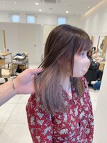 アリーナ 船橋日大前店(arena)&nbsp;イヤリングカラー×ミルクティーベージュ