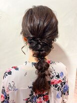 ゆるふわあみおろしヘアセット渋谷青山ヘアセット　SERA