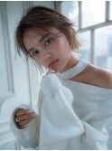 透明感ヘア20代/30代/40代/庭瀬