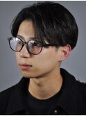 ニュアンス毛流れセンターパート