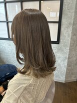 アイビーヘアー(iB HAiR)&nbsp;ミルクティーベージュ/ミディアムレイヤー