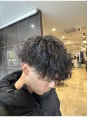【尾崎】波巻きパーマ