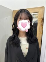 メゾン(Maison) パーマ風コテアレンジ レイヤーカット/コテアレンジ/巻き髪/栄