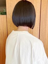 トップヘアー アヴェニュー 刈谷(TOPHAIR Avenue)&nbsp;襟足ギリギリ、ナチュラルボブ