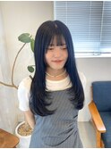 丸型/卵型/ホワイトグレージュ/ミニウルフ/チェリーブラウン