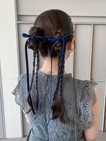 ローレンアオ(LOREN AO)&nbsp;ヘアアレンジ/タイトアレンジ/お呼ばれヘア/結婚式ヘア