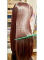 ヘアーメイクデコトウキョウ 鹿児島 天文館店(hair make Deco.Tokyo) 水素トリートメントシステムとオーガニックカラーでツヤサラに