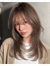 カット+ブリーチなしダブルカラー+トリートメント[新宿/新宿駅/ダブルカラー]