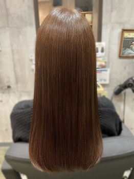 クル 立川店(CURU)の写真/【リシオ縮毛矯正¥9000☆】ロング料金¥0♪ナチュラルな艶でまとまるストレートヘアが叶う!CURU立川