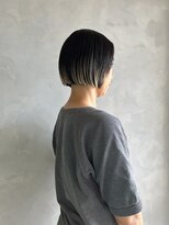 フクタ フロムヘアー(HUKUTA from hair)&nbsp;毛先ブリーチのボブ