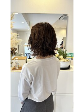 アヴァンセラヴィ(AVANCER la vie) レイヤーボブパーマ